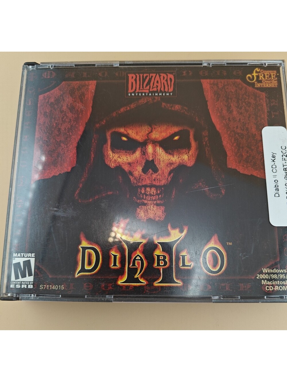 Diablo II PC Game Jewel Case Only With CD Key
